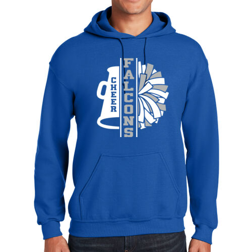 Unisex/Mens Glitter Hooded Sweatshirt Thumbnail